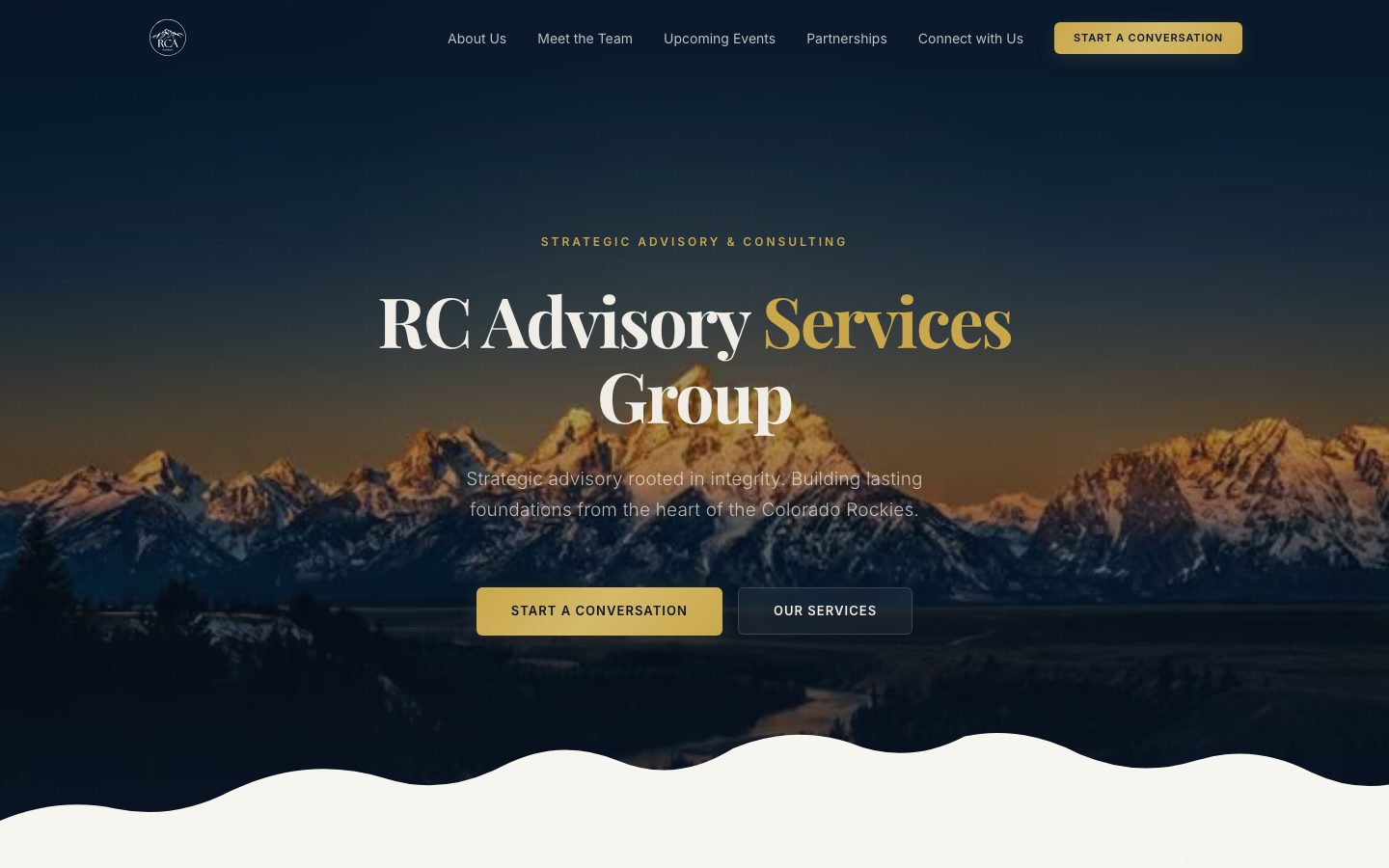 RC Advisory Services Group